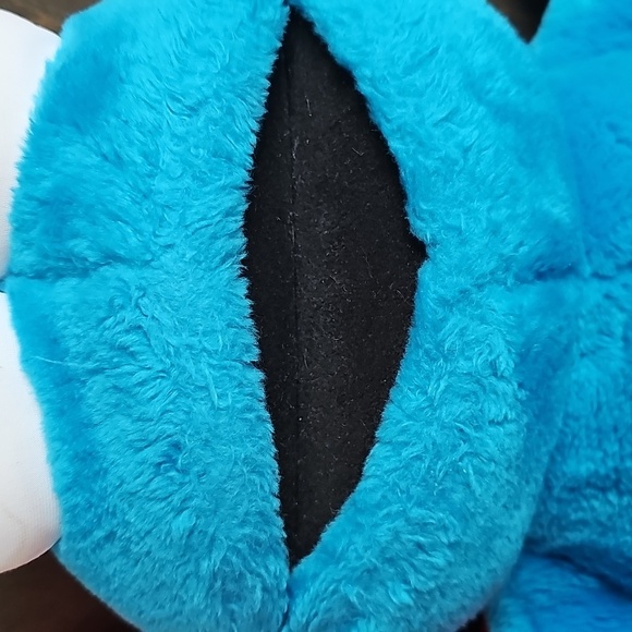 ❤️Vintage 90s Tyco Sesame Street Giant 13" Elmo & Cookie Monster Plush - Picture 4 of 11